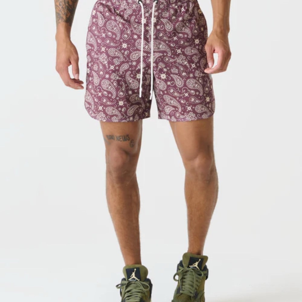 NEW LEGENDS LUKA MESH SHORT COLOR SOSTA PAISLEY Sz M NWT - Picture 2 of 12